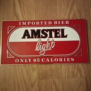 Amstel beer sign